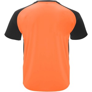 Bugatti rvid ujj gyerek sportpl, fluor orange, solid black (T-shirt, pl, kevertszlas, mszlas)
