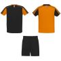 Juve gyerek sport szett, orange, solid black