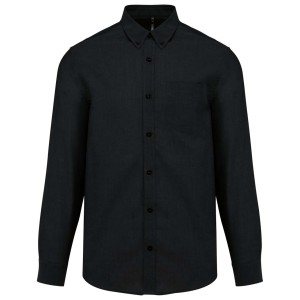 Kariban Easy Care hosszujj ing, Black (ing, blz)