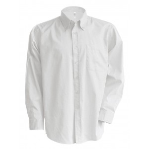 Kariban Easy Care hosszujj ing, White (ing, blz)