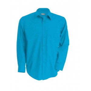 Kariban Jofrey hosszujj ing, Bright Turquoise (ing, blz)
