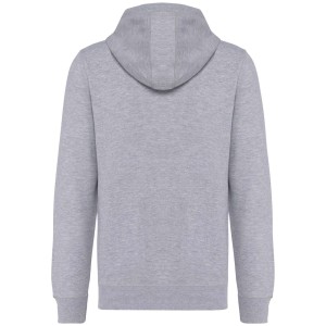 Kariban uniszex �ko cipz�ros pul�ver, Oxford Grey