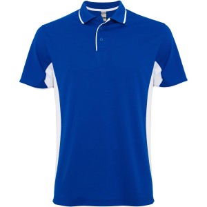 Montmelo rvid ujj uniszex sportpl, royal blue, white (T-shirt, pl, kevertszlas, mszlas)