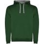 Roly Urban frfi kapucnis pulver, Bottle green, Marl Grey