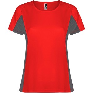 Shanghai rvid ujj ni sportpl, red, dark lead (T-shirt, pl, kevertszlas, mszlas)