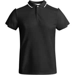 Tamil rvid ujj gyerek sportpl, solid black, white (T-shirt, pl, kevertszlas, mszlas)