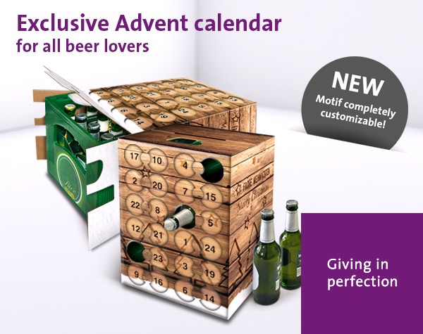 S�r�sdoboz sz�mozott rekeszekkel - nemcsak adventre