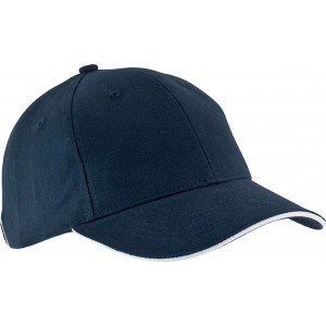 Kup Orlando 6 paneles sapka, Navy/White